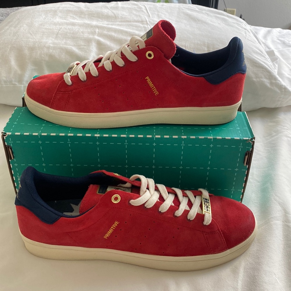 Adidas X Primitive Stan Smith Skateboarding Shoes Men’s Size 12 Limited Edition